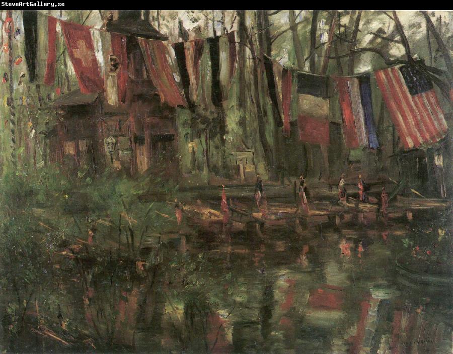 Lovis Corinth Der neue See im Berliner Tiergarten